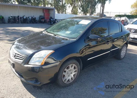 2012 Nissan Sentra 2.0 S из США, поврежденный, VIN 3N1AB6AP9CL606484